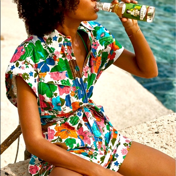 Zimmermann Cuffed Playsuit - Picture 2 of 9